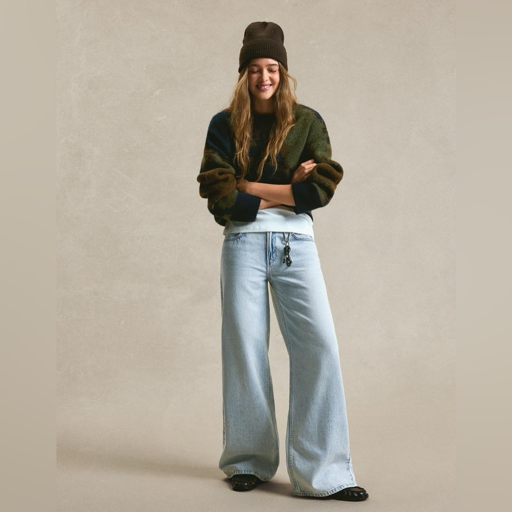 Bershka Wide-leg jeans